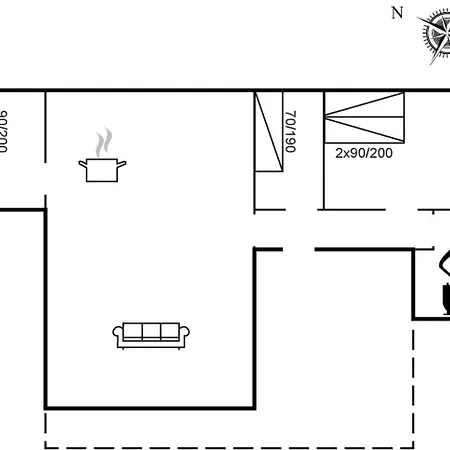 Prázdninový dům Ami - 200m From The Sea By Interhome Vejers Strand